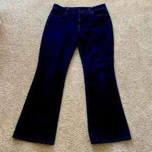 Boot cut womens jeans